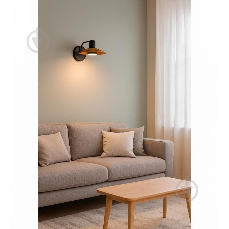 Бра LIGHT SET KALUSH 1хGX53 GX53 чорний - фото 2 Бра LIGHT SET KALUSH 1хGX53 GX53 чорний - фото 2