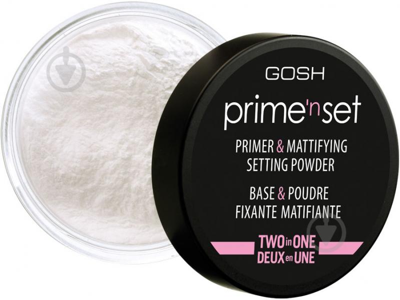 Пудра Gosh фиксирующая Prime'n Set Powder 2 in 1 прозрачный 7 г - фото 1