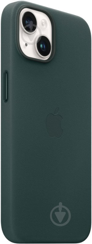 Чехол Apple Leather Case with MagSafe для iPhone 14 forest green (MPP53ZE/A) - фото 2