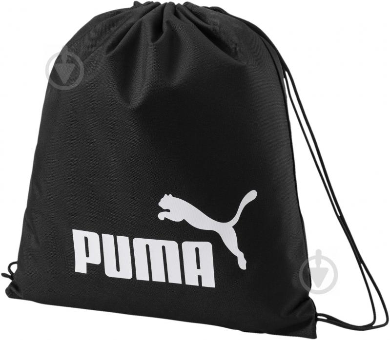 Сумка Puma Phase Gym Sack 07494301 черный - фото 1