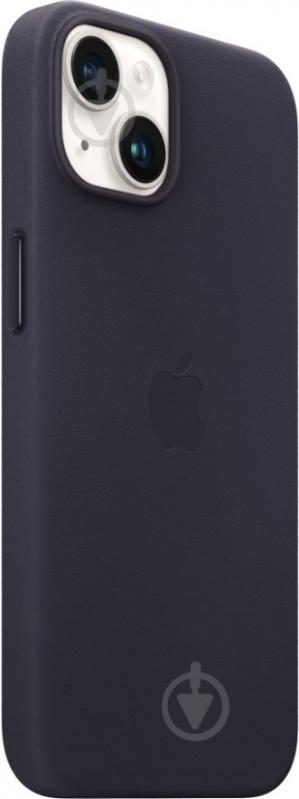 Чехол Apple Leather Case with MagSafe для iPhone 14 ink(MPP63ZE/A) - фото 2
