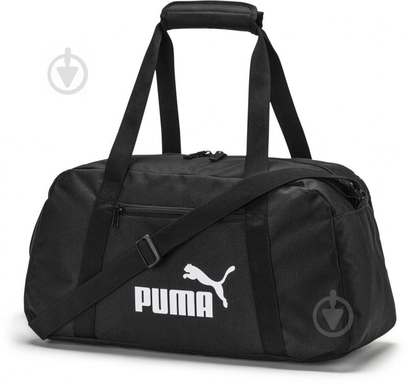 Сумка Puma Phase Sports Bag 07572201 черный - фото 1