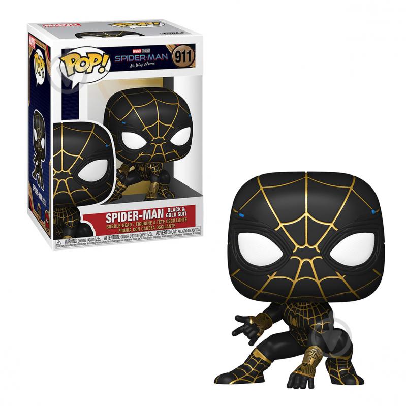 Фігурка Funko POP!_Людина-Павук (Black & Gold Suit) 56827 - фото 2