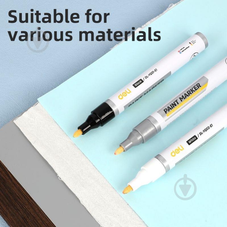 Олівець будівельний Deli 1 шт. EDL-YQ02-E1 - фото 4