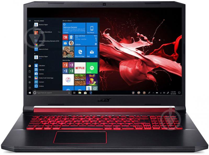 Ноутбук Acer Nitro 5 AN517-51 17,3" (NH.Q5CEU.029) shale black - фото 1