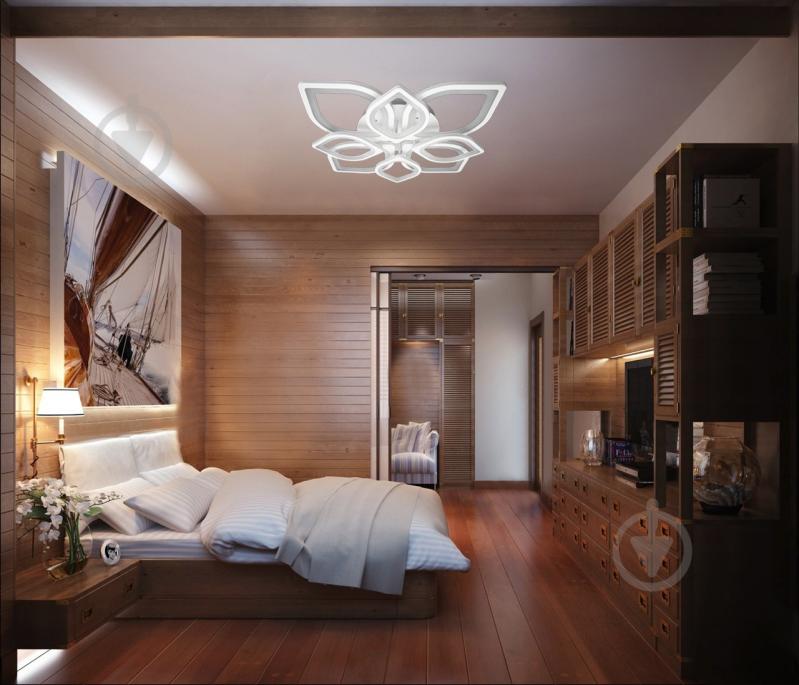 Люстра светодиодная ALLA-lighting Liliya 93 Вт LED-модуль белый - фото 14