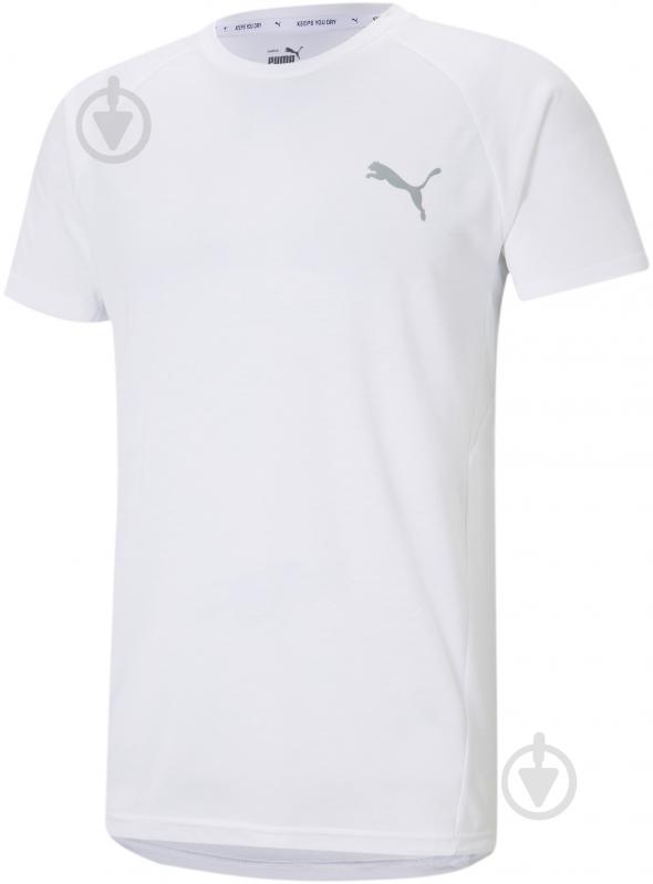 Футболка Puma EVOSTRIPE Tee 58580602 р.M белый - фото 2