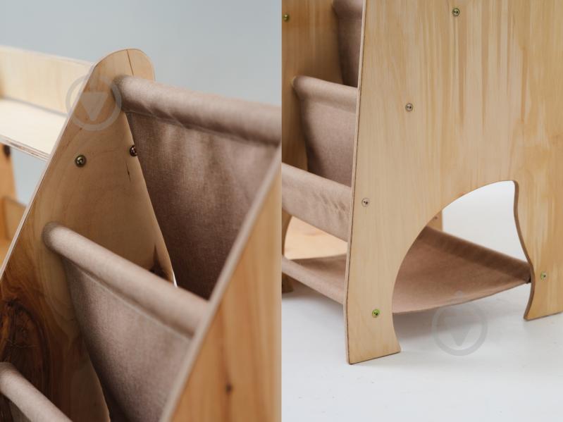 Стелаж Goodevas Монтессорі великий 2в1 для книг та іграшок E648 бежевий - фото 21 Стелаж Goodevas Монтессорі великий 2в1 для книг та іграшок E648 бежевий - фото 21