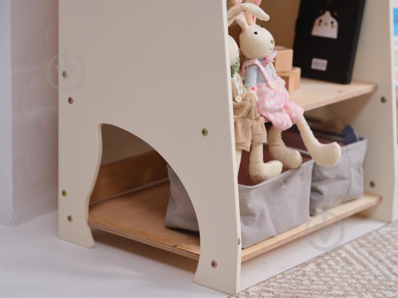 Стелаж Goodevas Монтессорі великий 2в1 для книг та іграшок E648 бежевий - фото 39 Стелаж Goodevas Монтессорі великий 2в1 для книг та іграшок E648 бежевий - фото 39