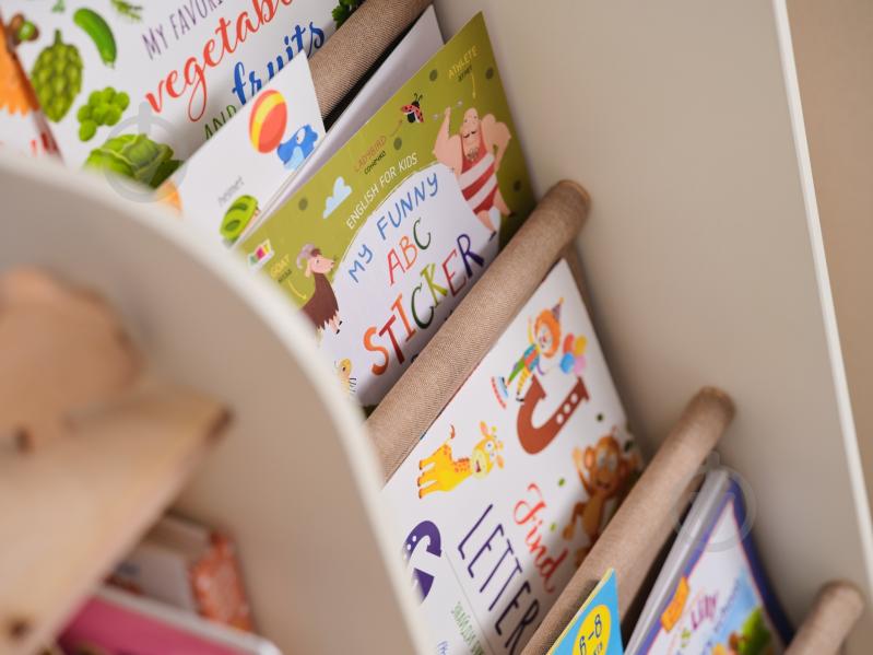 Стелаж Goodevas Монтессорі великий 2в1 для книг та іграшок E648 бежевий - фото 40 Стелаж Goodevas Монтессорі великий 2в1 для книг та іграшок E648 бежевий - фото 40