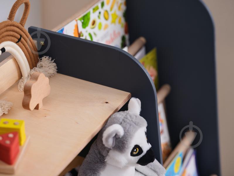 Стелаж Goodevas Монтессорі великий 2в1 для книг та іграшок E648 бежевий - фото 12 Стелаж Goodevas Монтессорі великий 2в1 для книг та іграшок E648 бежевий - фото 12