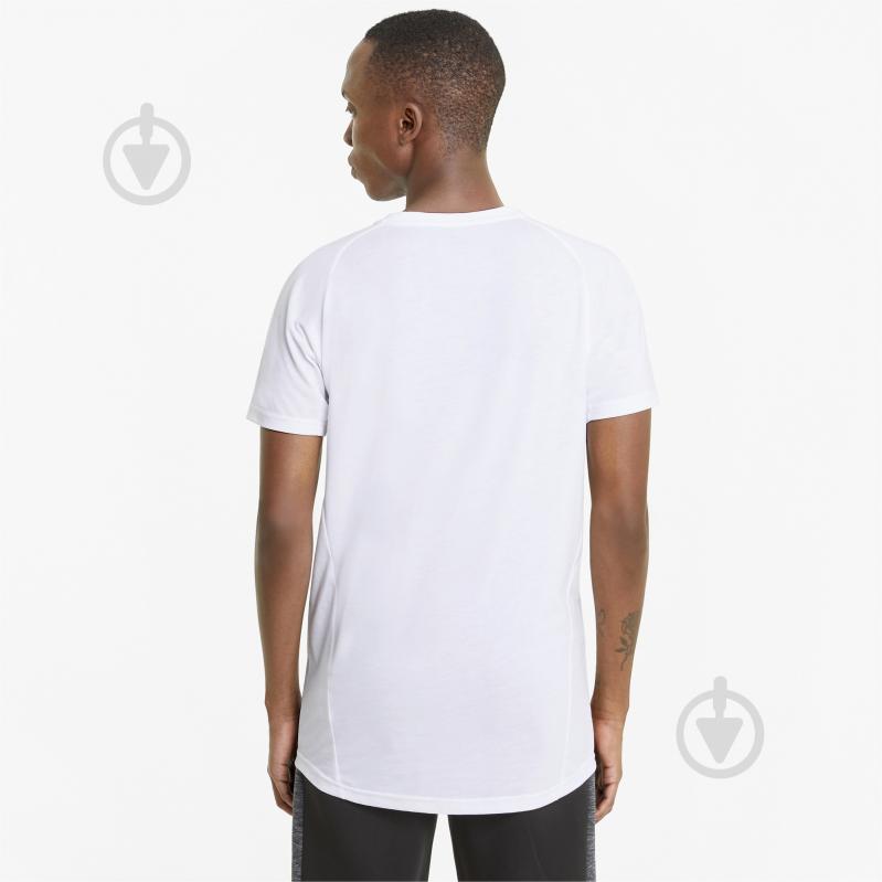 Футболка Puma EVOSTRIPE Tee 58580602 р.L белый - фото 4