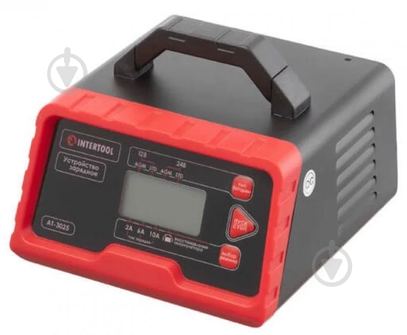 Зарядное устройство Intertool AT-3025 10 А 200 А/год (051325543) - фото 1 Зарядное устройство Intertool AT-3025 10 А 200 А/год (051325543) - фото 1