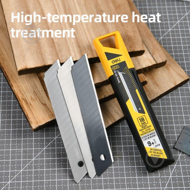 Лезвие для ножей Deli EDL-DP181 - фото 4 Лезвие для ножей Deli EDL-DP181 - фото 4