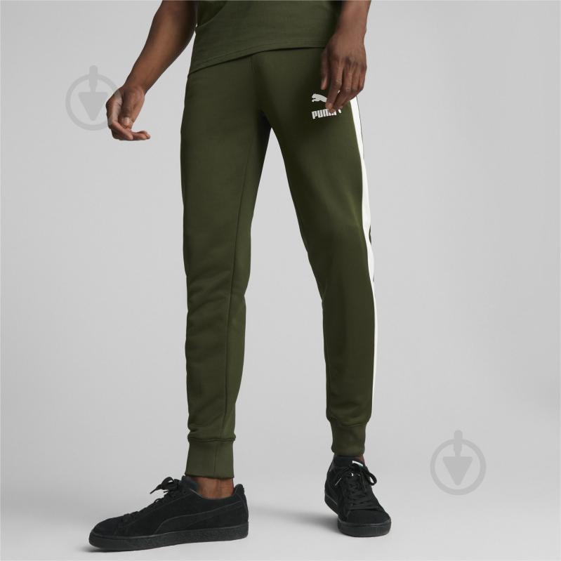 Штани Puma T7 ICONIC TRACK PANTS (S) PT 53948531 р. S зелений - фото 3