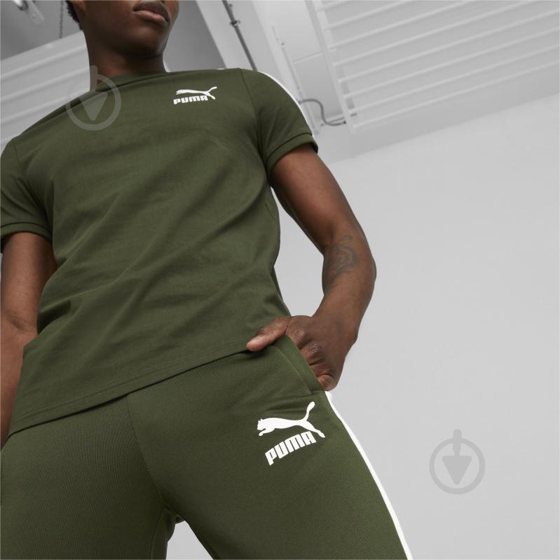 Штани Puma T7 ICONIC TRACK PANTS (S) PT 53948531 р. S зелений - фото 5