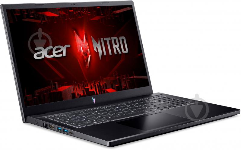 Ноутбук Acer Nitro V 15 ANV15-51-77HB 15,6" (NH.QQEEU.003) obsidian black - фото 1