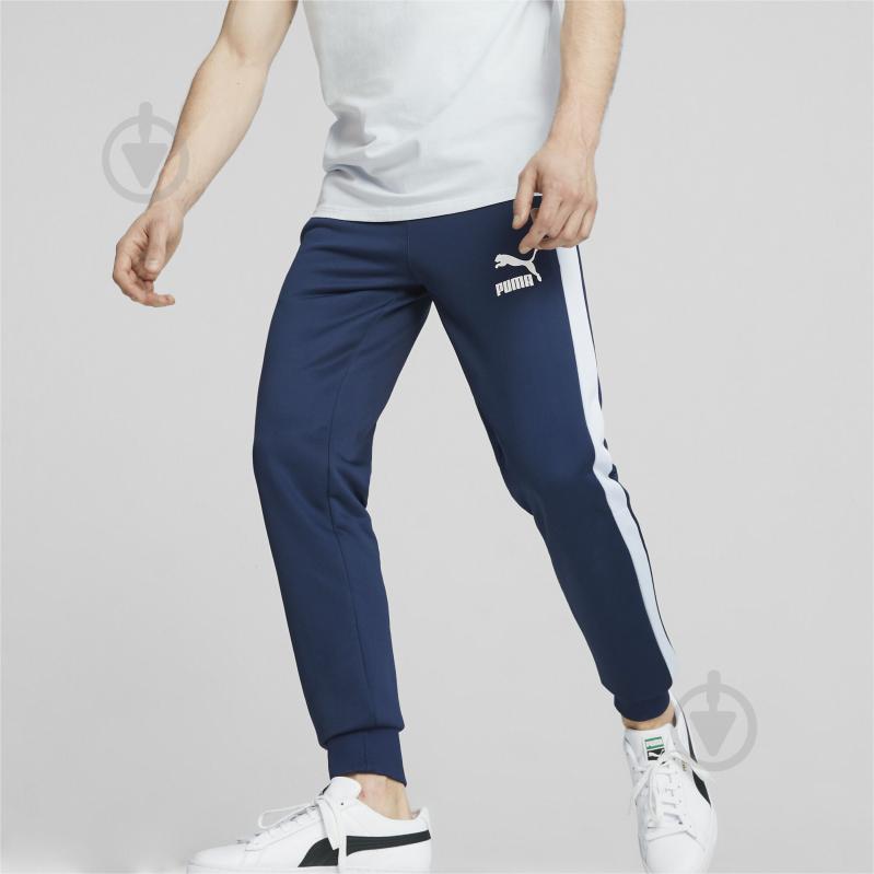 Брюки Puma T7 ICONIC TRACK PANTS (S) PT 53948515 р. L синий - фото 3