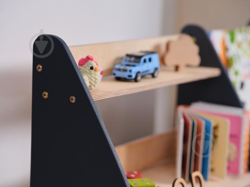 Стелаж Goodevas Монтессорі 2в1 для книг та іграшок E624 молочний - фото 13 Стелаж Goodevas Монтессорі 2в1 для книг та іграшок E624 молочний - фото 13