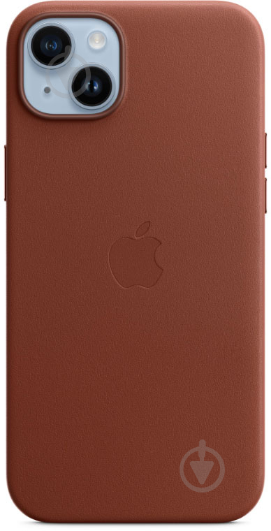 Чехол Apple Leather Case with MagSafe для iPhone 14 Plus umber(MPPD3ZE/A) - фото 1