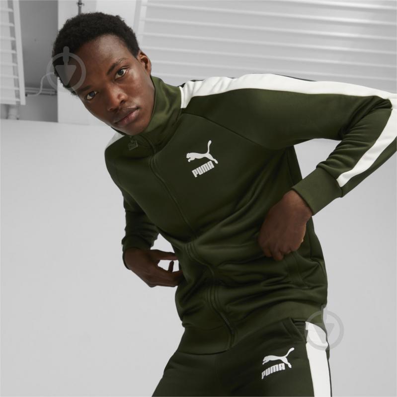 Джемпер Puma T7 ICONIC TRACK JACKET (S) PT 53948431 р.2XL зелений - фото 3