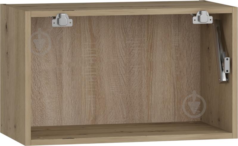 Шкаф верхний Грейд с подъемником HK-XS (фас.СВ) Оптимум 600x360x297 мм дуб артизан - фото 1