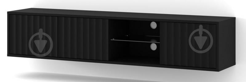 Тумба под ТВ BIM Furniture Vina 3д 1560x310x310 мм черный матовый(VINA_TV_STAND_156_BLACK_MAT) - фото 1 Тумба под ТВ BIM Furniture Vina 3д 1560x310x310 мм черный матовый(VINA_TV_STAND_156_BLACK_MAT) - фото 1