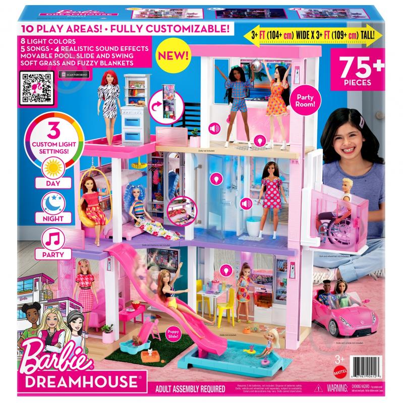 Будиночок для ляльок Barbie Сучасний Будинок Мрії GRG93 - фото 2 Будиночок для ляльок Barbie Сучасний Будинок Мрії GRG93 - фото 2