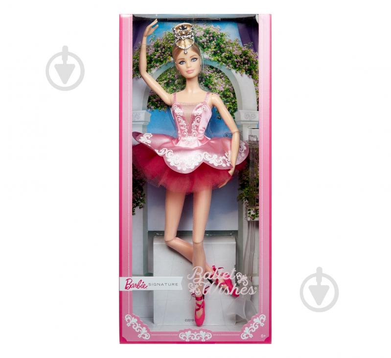 Кукла коллекционная Barbie Балерина GHT41 - фото 2
