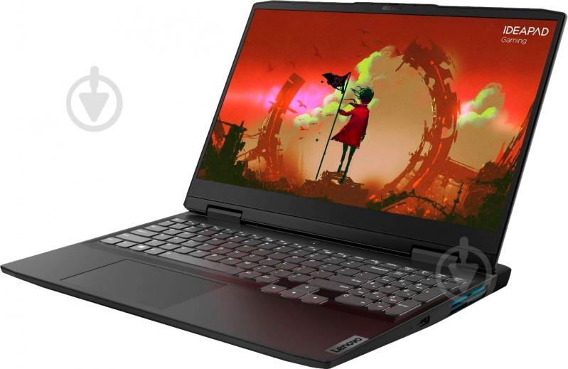 Ноутбук Lenovo IdeaPad Gaming 3 15ARH7 15,6" (82SB00TLRA) onyx grey - фото 3