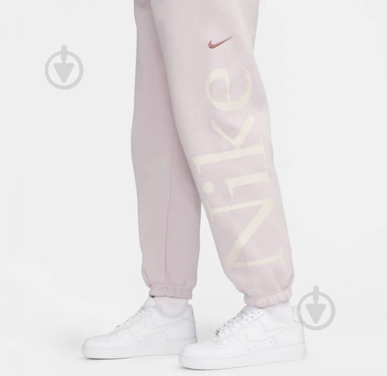 Брюки Nike W NSW PHNX FLC OS LOGO SWTPNT FN2552-019 р. XL розовый - фото 9