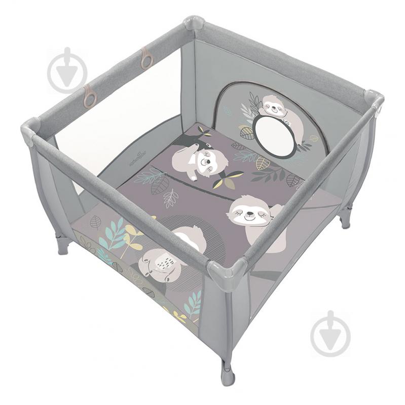 Манеж-кровать Baby Design Play Up 2020 (07 light gray) 202322 - фото 1