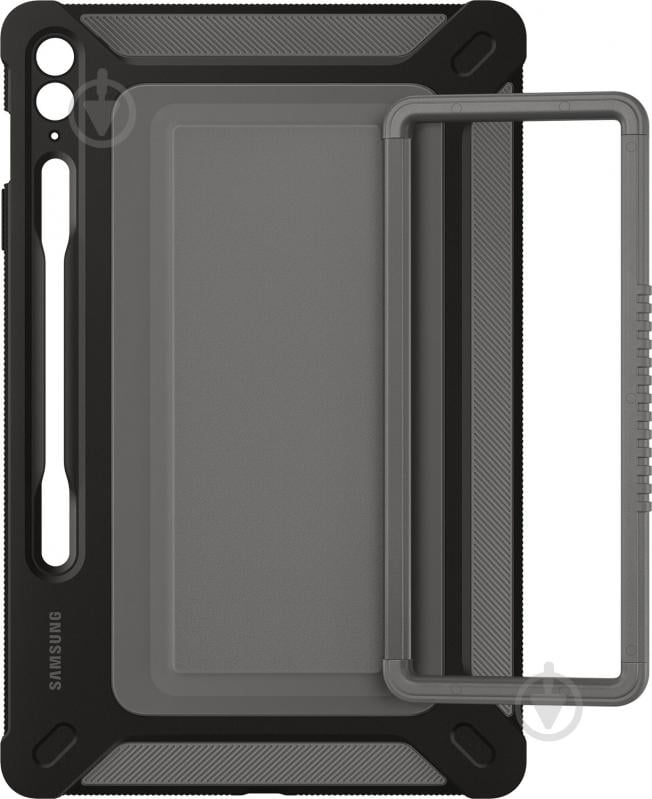 Чехол Samsung Outdoor Cover Titan для Tab S9 FE+ black (EF-RX610CBEGWW) - фото 4