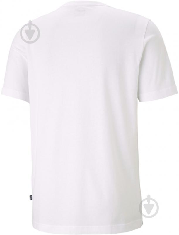 Футболка Puma ESS SMALL LOGO TEE 58666802 р.M белый - фото 2