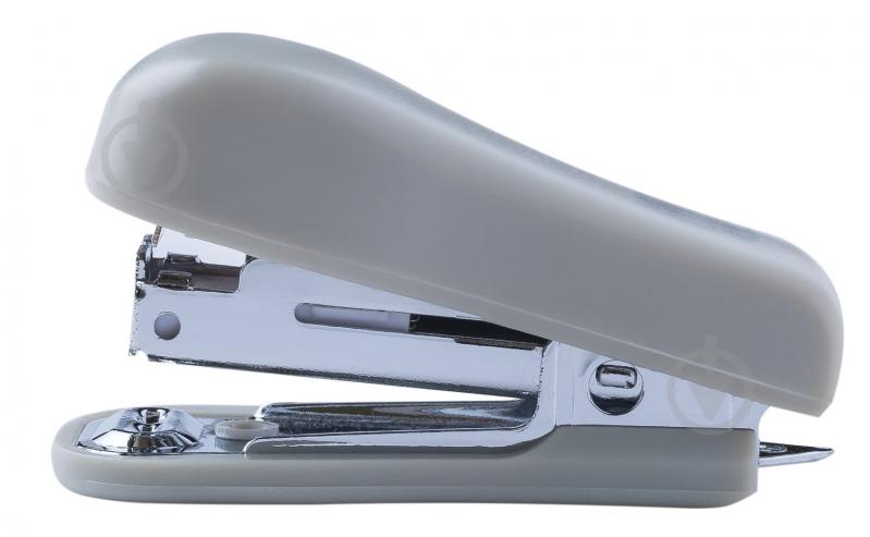 Степлер BM.4132-09 серый Buromax - фото 1