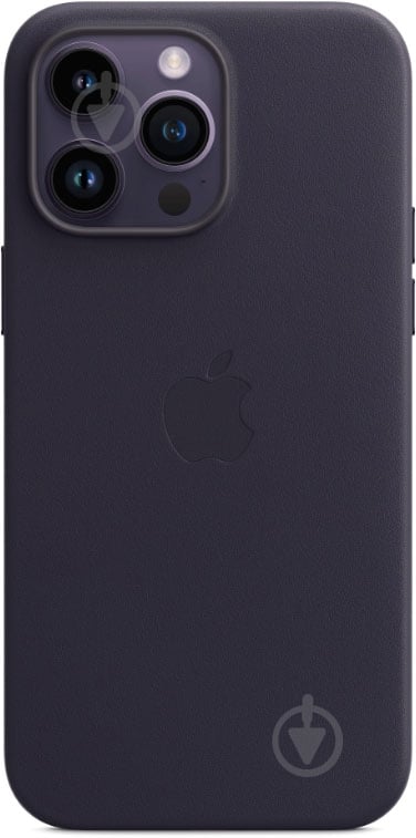 Чехол Apple Leather Case with MagSafe для iPhone 14 Pro Max ink(MPPP3ZE/A) - фото 1