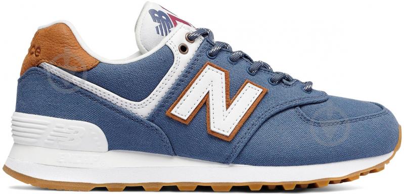 Кросівки New Balance 574 Canvas WL574SYD р.8 синій - фото 3