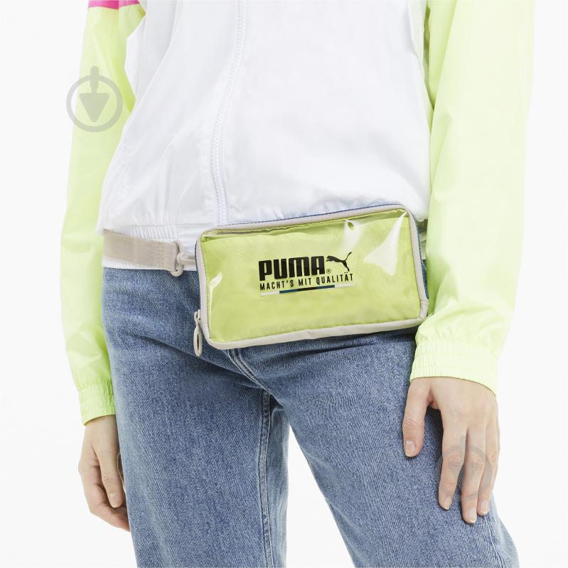 Сумка Puma Prime Street Sling Pouch 07739403 желтый - фото 3