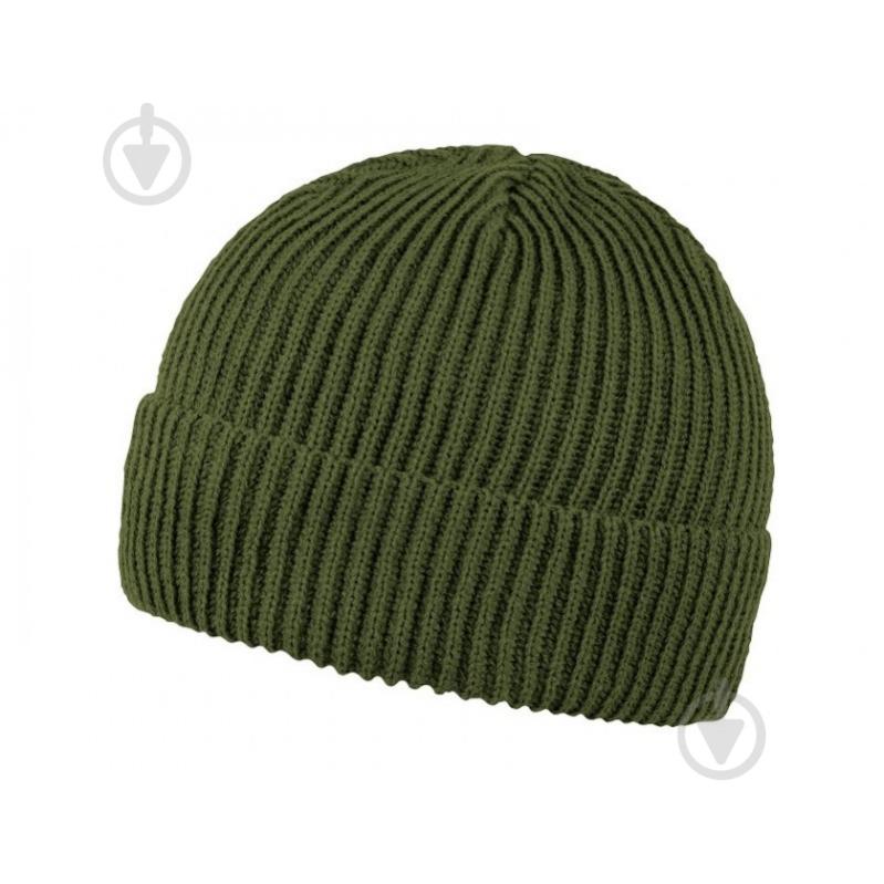 Шапка Cofee wrap beanie 3030.29 CO р.one size темно-зелений - фото 1