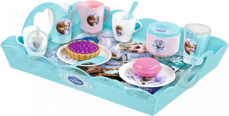 Игровой набор Smoby Frozen Чаепитие с подносом и пирожными 310523 - фото 1