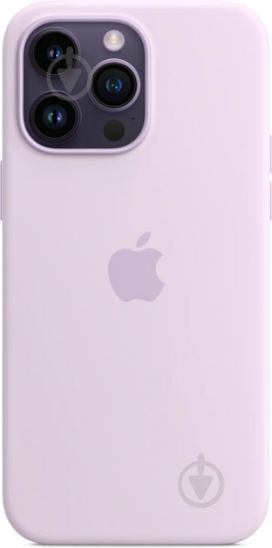 Чехол Apple Silicone Case with MagSafe для iPhone 14 Pro Max lilac(MPTW3ZE/A) - фото 1