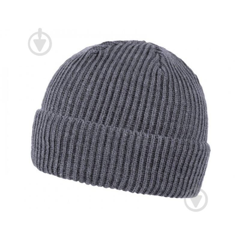 Шапка Cofee wrap beanie 3030.7 CO р.one size темно-серый - фото 1