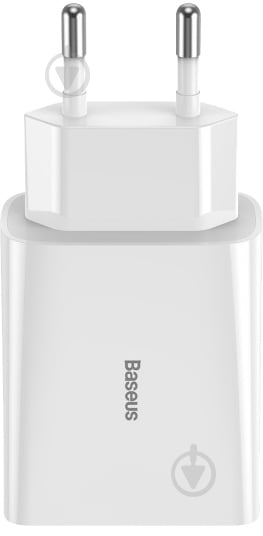 Зарядное устройство BASEUS 18W QC SingleU (CCFS-W02) белый - фото 3