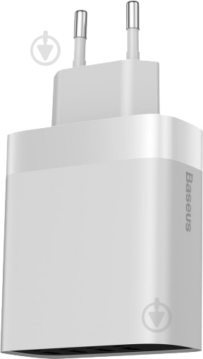 Зарядний пристрій BASEUS 30W Display 4U (CCJMHB-B02) білий - фото 4 Зарядний пристрій BASEUS 30W Display 4U (CCJMHB-B02) білий - фото 4