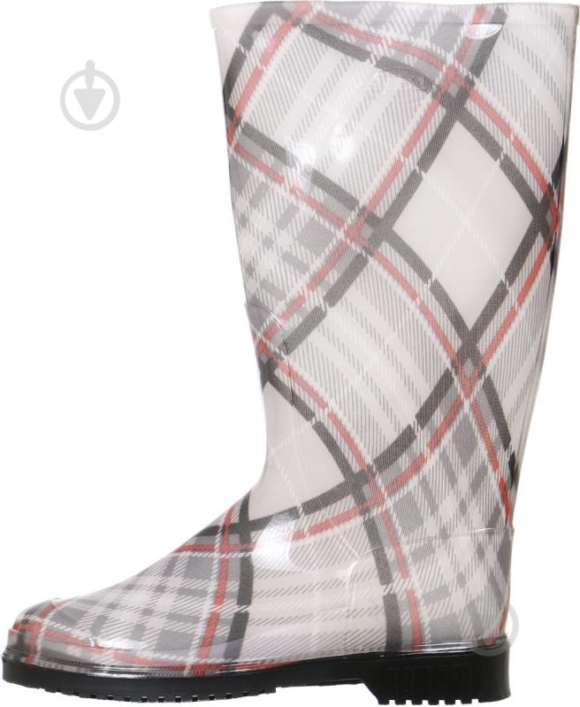 Сапоги Alisa Line Шотландка р.37 А201 серый - фото 3