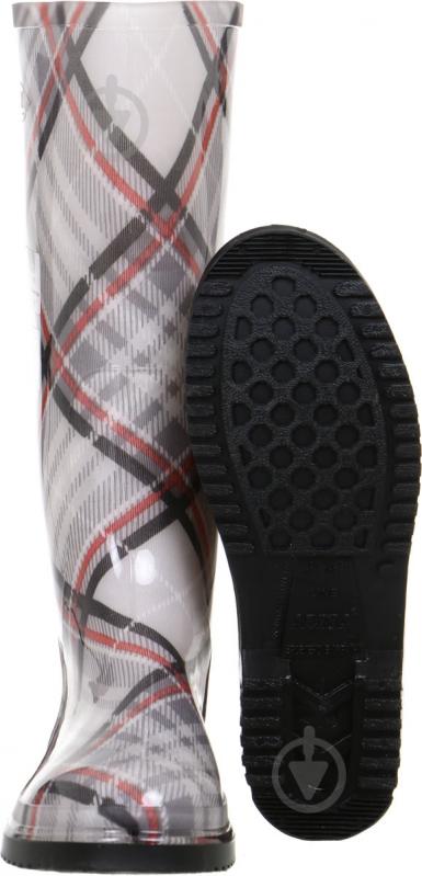 Сапоги Alisa Line Шотландка р.37 А201 серый - фото 2