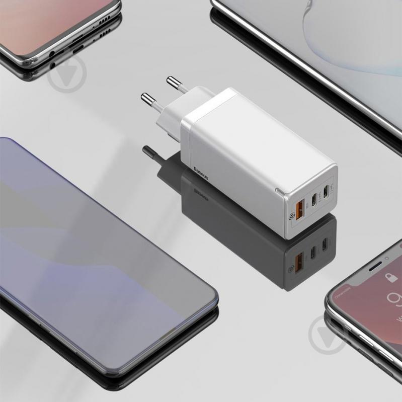 Зарядное устройство BASEUS GaN fast wall charger PPS 65W (CCGAN-B02) - фото 4