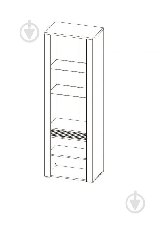 Пенал SOKME 2Д Санди дуб гранж - фото 2
