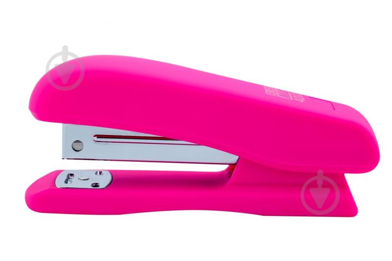 Степлер BM.4202-10 розовый Buromax - фото 1 Степлер BM.4202-10 розовый Buromax - фото 1