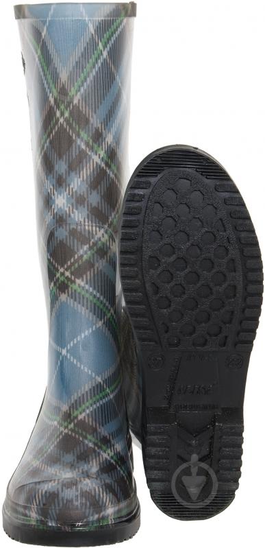 Сапоги Alisa Line Шотландка р.38 А201 синий - фото 3 Сапоги Alisa Line Шотландка р.38 А201 синий - фото 3